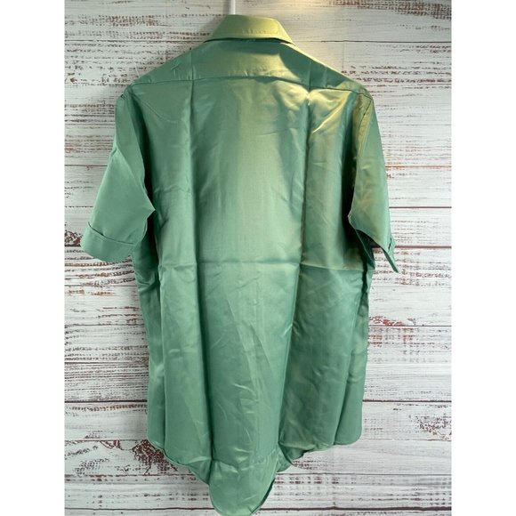 Vintage Landmark 70's Button Down Shirt w/ Original Walmart Price Tag NWT Medium - Picture 4 of 11